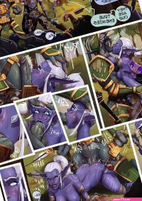 True Enemy World of Warcraft comic porn
