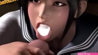 swallow cum Hentai porn videos Tag
