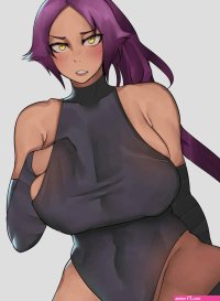 Porn comic Yoruichi Threesome. Bleach.. Elijahzx. Sex comic busty brunette was