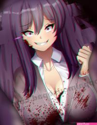 Yuri DDLC Anime Boob Mouse Pad