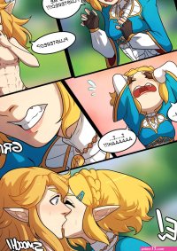 A Night With Zelda comic porn
