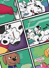 New Big Pup comic porn