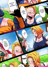 DBZ Cmic Porno Androide 18 Desnuda xxx Sexo Dr Maki