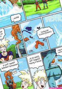 Porn comic Dragon Ball Z. Golden Age. Fiery Lake. thewritefiction. Sex comic hot sexy brunette