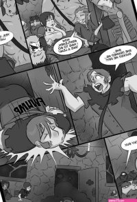 Porn comic The Party. Chapter 3. Clumzor. Sex comic busty beauties regularly