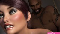 Massive Cocks Await Paige in Blackmailed Paiges Story Pt. 3 Porn Comic