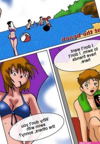 Family At The Beach