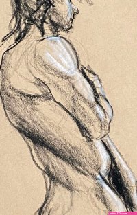 Nude Live Drawing 12.8.2023 2 by SpookyBoiArt on DeviantArt
