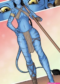 Avatar Navi Porn comic Rule 34 comic Cartoon porn comic