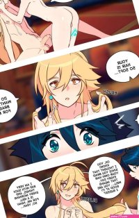 Porn comic Venti X Aether. Chapter 1. Genshin Impact. Matemi. Sex comic hot babes with