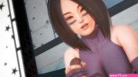 3D Porn Alita Battle Angel handjob and blowjob