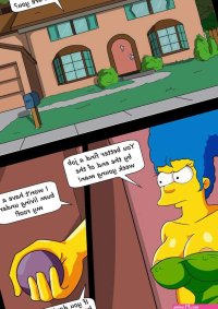 The simpsons pirn comic
