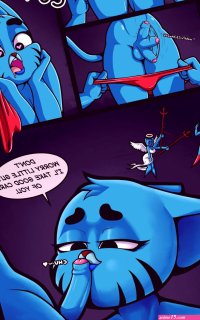 The Amazing world of Gumball Porn comics Rule 34 comics Cartoon porn comics