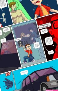 Porn comic The Tales Of An American Son. Part 1. American Dad. Sex comic started an experiment