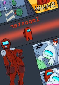 RandomHornyPorn on X: Among us Parody Porn Comic