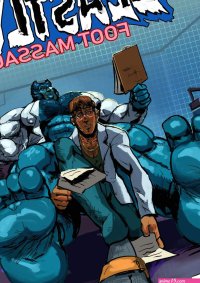 Beastly Foot Massage gay furry comic
