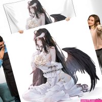 Anime Girl Angel Tapestry Sexi Satanic Decoration Hentai Demon Room Decor Waifu Milf Porn Poster Fantasy Sexy Woman Wall Hanging