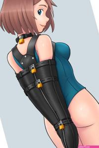 Armbinder Ellie by StereoscopeComics on DeviantArt