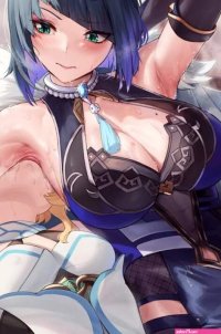 Lumine licking Yelans sweaty armpit free hentai porno xxx comics rule34 nude art at HentaiLib.net