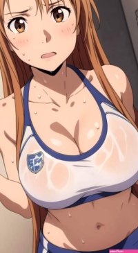 Asuna Yuuki SAO Gym Time by PikiAi on DeviantArt
