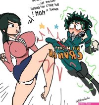 Ballbusting Cartoon Art