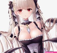 Wallpaper : anime girls big boobs cleavage gothic lolita maid Formidable Azur Lane Azur Lane 2800x2614