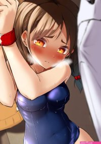 Anime Girls Swimsuit Bondage