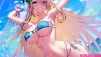 hot sexy boobs anime breasts babe bikini oppai 3840x2160