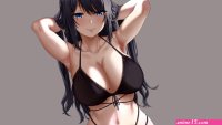 girl sexy Anime boobs breasts cute bikini oppai 3840x2160