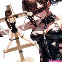 Asuka: Nude Anime Figures Petite Sex Doll Bondage Girl Silicone Sex Do