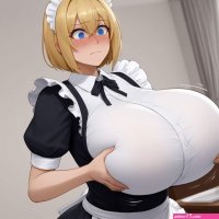 Anime maid breast inflation by carlitosmurio on DeviantArt