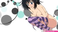 Kotegawa Yui knee-highs torn clothes To Love-ru anime girls ecchi HD Wallpaper