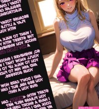 ChastityCensor X: She wants to play a little game with you... blacked hentai captions chastity keyholder cuck cuckold netorare ntr