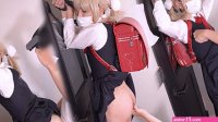 Ui Shigure Bondage Cute Ladyboy Cosplayer Crossdresser Tgirl trans Hentai Cosplay 11