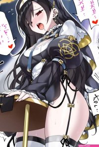 bulbonne blue archive hinata blue archive crotch rub masturbation