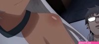 Cute anime girl is fucked and splashed with sticky semen