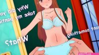 He stole a girls panties and she had to run naked after him ! Overflow Abridged Hentai Cartoon Parody !