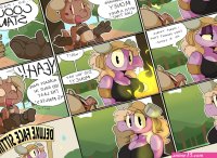 Facesitting stand comic porn