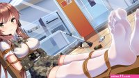 lulu 001m bondage feet gun headphones skirt lift thighhighs uniform