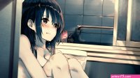 Wallpaper : anime girls crying bathroom nude 2560x1440