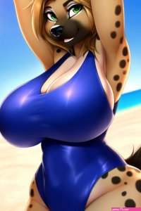 Hyena big boobs 2 by hardboildchicken on DeviantArt