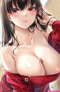 Im on the gigantic breasts yor Forger by ENJISULI on DeviantArt