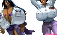 Luna Masters breast expansion giantess by ReadyArt on DeviantArt