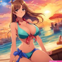 Giantess With Big Tits In Micro Bikini by Winzling09 on DeviantArt