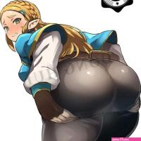 Bikini Girl Leaky Butt Anime Girl Sexy Back Car Sticker Laptop Camper Motocross Skateboard Sticker