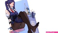 Wallpaper girl hot sexy anime stockings pretty babe feet for mobile and desktop section resolution 3840x2160