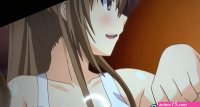 Anime girl masturbating