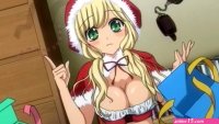 Big Tits Blonde Hentai Miss Santa Cartoon Porn