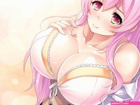 game cg tagme breasts huge breasts long hair pink hair