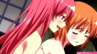Two Girls Alone in Bathroom Fingering and Massaging Each Other Yuri Hentai